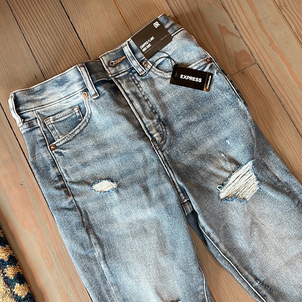 Blue jeans. Express
